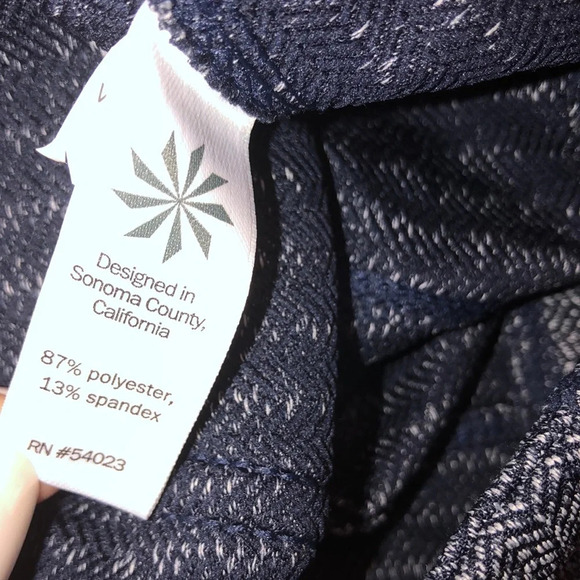 Athleta size xsmall tweed pants Athleisure legging - Picture 7 of 7